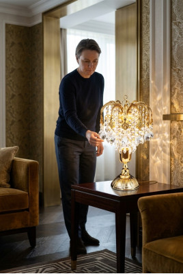 Lampa stołowa Sypialnia klasyczne lampki nocne do salonu Nowość
