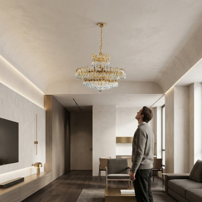 żyrandol Lampa Lampa Salon Lampa sufitowa Luksusowa Lampa Lustre