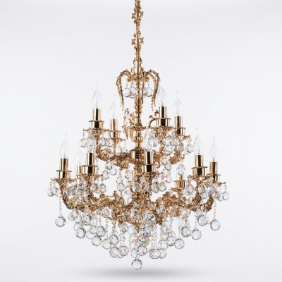Lampa sufitowa Lustre żyrandol kryształ Lampa Leuchten Lampy Money 65x113