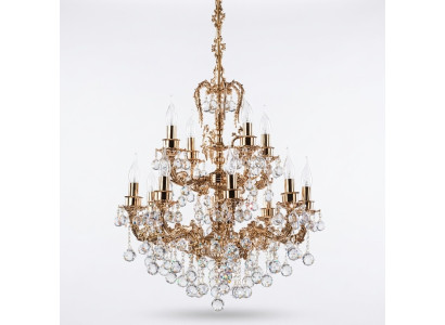 Lampa sufitowa Lustre żyrandol kryształ Lampa Leuchten Lampy Money 65x113