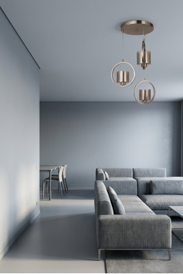 żyrandol Lampa sufitowa Lustre Szklany żyrandol luksusowy salon
