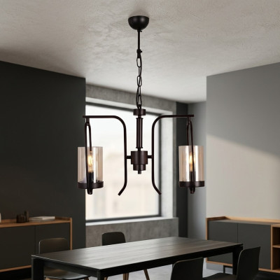 Lampa sufitowa Nowoczesna Lampa sufitowa do salonu Lustre Glass żyrandol Nowość