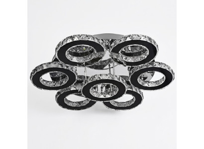 żyrandol Lampa sufitowa Lampa sufitowa salon Kryształowa nowa LED 65W