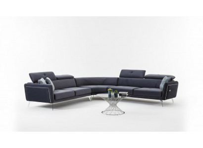Narożnikowa kanapa Sofa Kanapa Podkładka Meble Kanapy Sofy Soft trzyosobowa 343x343