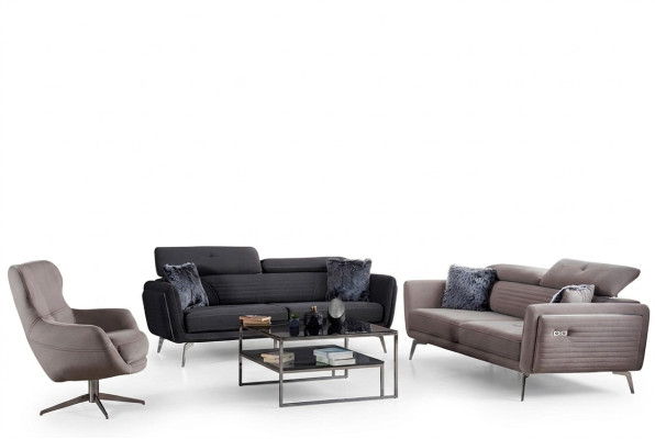 Regulowana miękka sofa 2-miejsce do siedzenia w nowoczesnym stylu dla Twojego domu