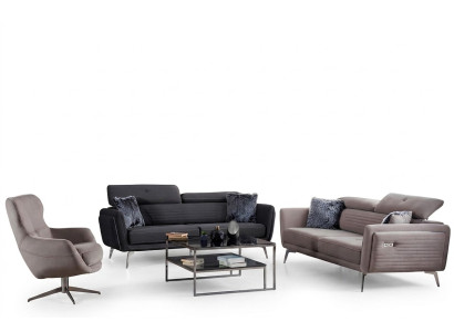 Regulowana miękka sofa 2-miejsce do siedzenia w nowoczesnym stylu dla Twojego domu