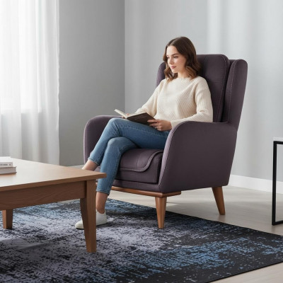 Chesterfield Fotel Relaks Club Sofa Jednoosobowa Kanapa Podkładka Meble Brązowa