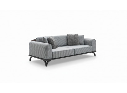 Sofa Trzyosobowa Sofa 227cm Sofa Kanapy Podkładka Meble Włókienniczy Materiał