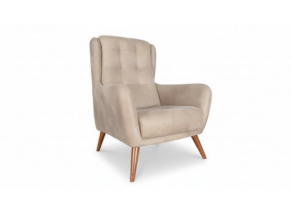 Sofa Chesterfield Fotel Club Sofa Jednoosobowa Podkładka Meble Beż Relaks Nowość