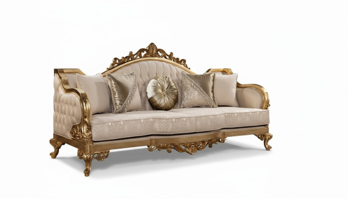 Klasyczny Designer Couch Club Meble Kanapy 3+1 miejsce do siedzenia Zestaw sofowy