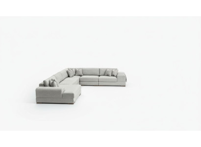 Narożnikowa kanapa U Shape Meble do Salonu Nowoczesna Designerska Sofa Tkaninowa Sofa Włókienniczy