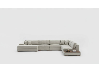 Sofa Kanapa Salon Narożnikowa kanapa Nowoczesny Design Meble Kształt U Sofa materiałowa