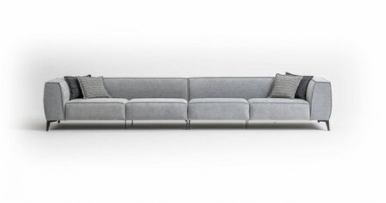 Sofa Kanapa Nowoczesna Sofa do Salonu 6 miejsc do siedzenia Meble Sofa Tekstylna 420cm