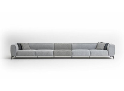duża Sofa Kanapa 8 miejsce do siedzenia Włoskie kanapy xxl Sofy Meble Włókiennicze