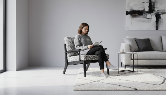Fotel miejsce siedzące salon nowoczesny design luksusowe meble do siedzenia Relaks Club