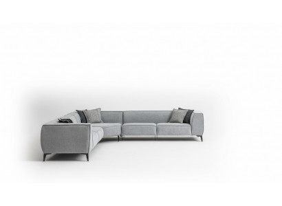 Narożnikowa kanapa kanapa tapicerowana sofa do salonu kanapa w kształcie litery L nowoczesny design nowość