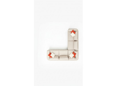 Narożnikowa kanapa Sofa Tapicerowana Sofa L Kształt Zestaw do Salonu narożny Sofy Sofa 312x312
