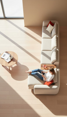 Narożnikowa kanapa Sofa do salonu w kształcie litery L Narożnik Ustawić sofę materiałową