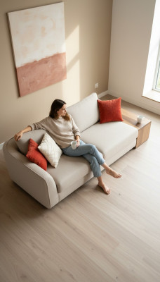Sofa 3 miejsce do siedzenia Podkładka Sofas Design Luxury 245cm Meble xxl duże sofy