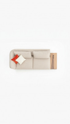 Sofa 3 miejsce do siedzenia Podkładka Sofas Design Luxury 245cm Meble xxl duże sofy