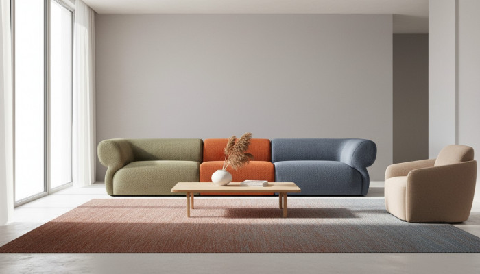 Sofa 5 miejsce do siedzenia salon sofa tapicerowana sofa w stylu nowoczesnym kanapa nowa