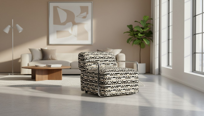 Fotel Meble Salon Luksusowa TapicerkaFotel Relaks Club Design 98x74x71