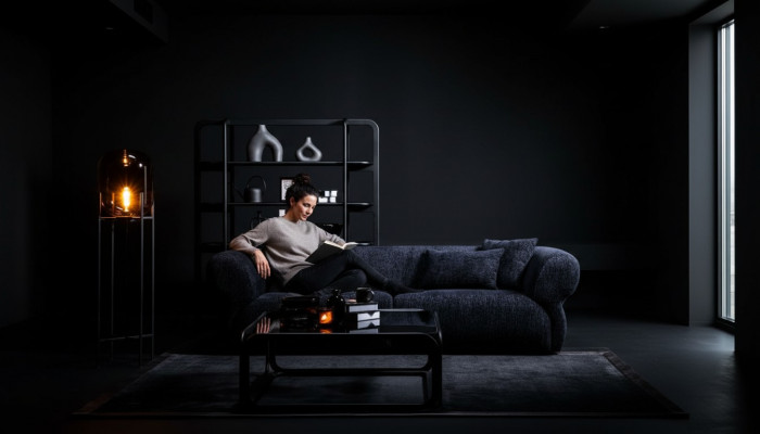 Sofa 3 miejsce do siedzenia Kanapa Duża Sofa xxl 250cm Design Nowoczesna Sofa Siedziba Włókienniczy Tapicerowana