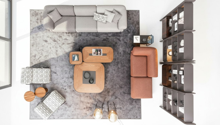 Narożnik grupa Grupa tapicerowana Kanapa Sofa Materiał Meble do salonu Nowoczesne