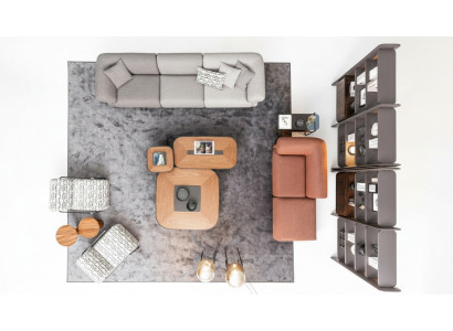 Narożnik grupa Grupa tapicerowana Kanapa Sofa Materiał Meble do salonu Nowoczesne