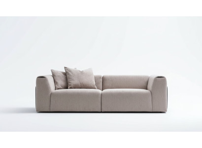 Nowoczesna sofa luksusowa Włókienniczy salon tapicerowana sofa 3 miejsce do siedzenia design