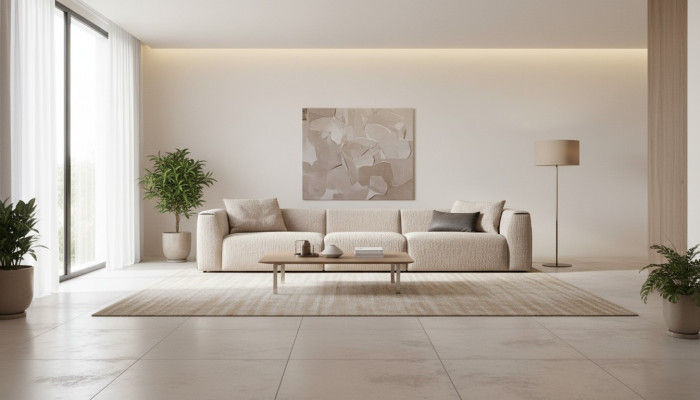 Sofa salonowa beżowa Meble tapicerowane pięcioosobowa designerska luksusowa Meble Nowa