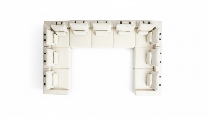 Design Narożnikowa kanapa Sofy Nowoczesne w kształcie litery L Sofa Tapicerowana do Salonu Modern