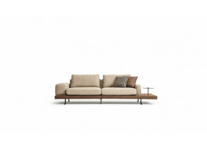 Czteroosobowy schowek w salonie tapicerowana sofa Włókienniczy kanapa w nowoczesnym stylu