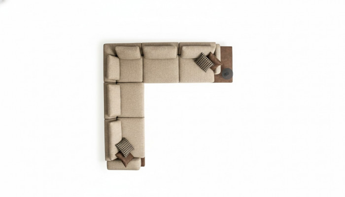 Narożnikowa kanapa Sofa do salonu w kształcie litery L, nowoczesna sofa tapicerowana Meble