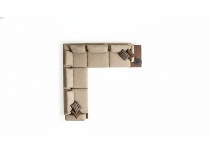 Narożnikowa kanapa Sofa do salonu w kształcie litery L, nowoczesna sofa tapicerowana Meble