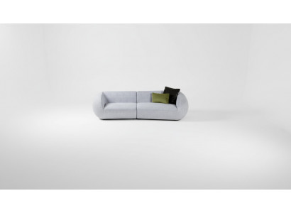 Szary Salon Podkładka Sofa Nowoczesne Włókiennicze Kanapy Luksusowe Meble Kanapy