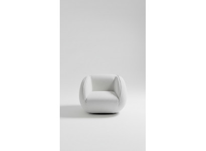 Włókienniczy Fotel 1 miejsce do siedzenia Tapicerowany Fotel Nowoczesny Design Luksusowy Salon