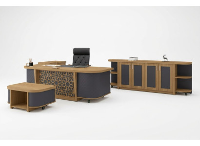 Kompletne meble biurowe Tabela Study Meble Designerski Zestaw Biurko