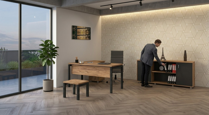 Office dla kancelaria prawna praktyka biurowa kompletne wyposażenie Szafa Tabela 3-częściowa