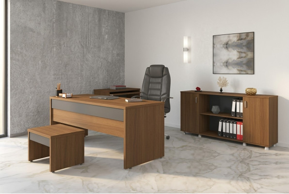 Tabela Office Gabinet Meble biurowe Biurka Szafki 3-częściowe