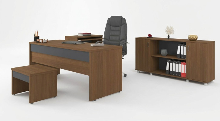 Tabela Office Gabinet Meble biurowe Biurka Szafki 3-częściowe