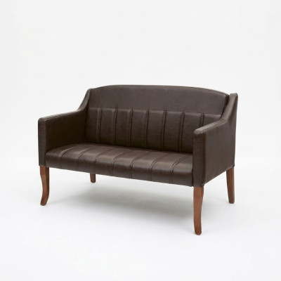 Sofa gabinetowa dwuosobowa Włókienniczy Office Nowoczesne wnętrze biurowe