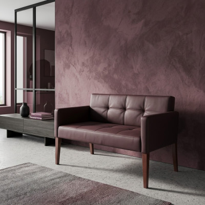 Różowa dwumiejscowa kanapa do nauki Sofa Zestaw mebli biurowych Sofa Meble do siedzenia