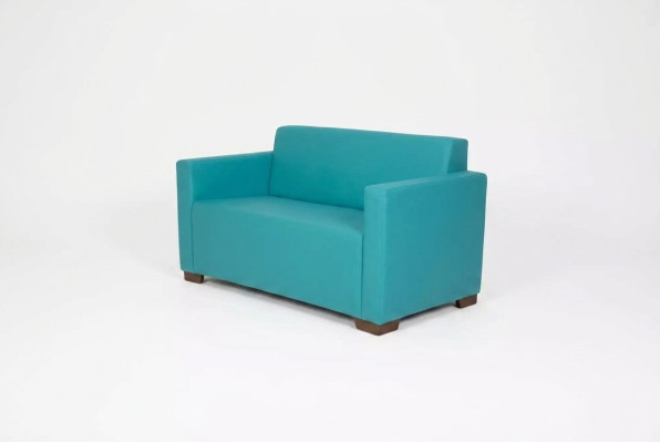 Turkusowe Meble Dwuosobowe Tapicerowane Studium Nowoczesna Sofa Luksusowa Kanapa