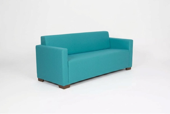 Turkusowa trzyosobowa nowoczesna luksusowa sofa meble do gabinetu Meble biurowe