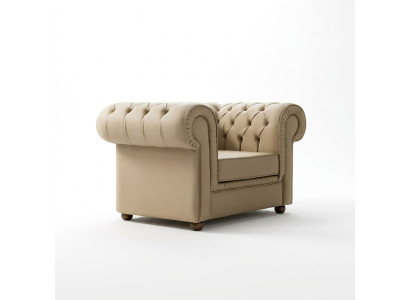 Chesterfield Fotel luksusowe meble biurowe jednomiejscowe tapicerowane Fotel Modern