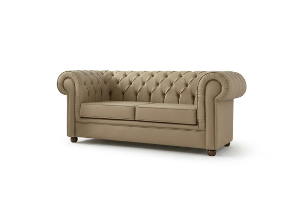 Dwumiejscowe meble biurowe Chesterfield Luksusowe meble do nauki Sofa tapicerowana