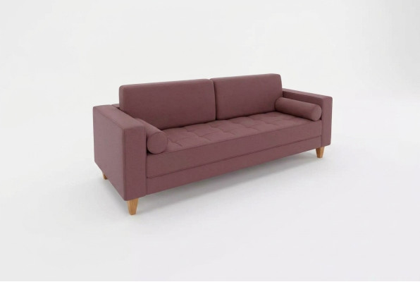 Nowoczesna trzyosobowa sofa, luksusowa kanapa do salonu i gabinetu
