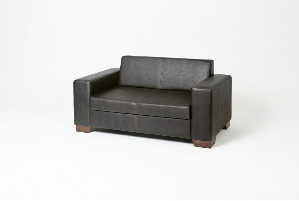 Dwumiejscowe meble do gabinetu Czarne meble biurowe Luksusowa sofa