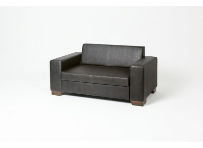 Dwumiejscowe meble do gabinetu Czarne meble biurowe Luksusowa sofa
